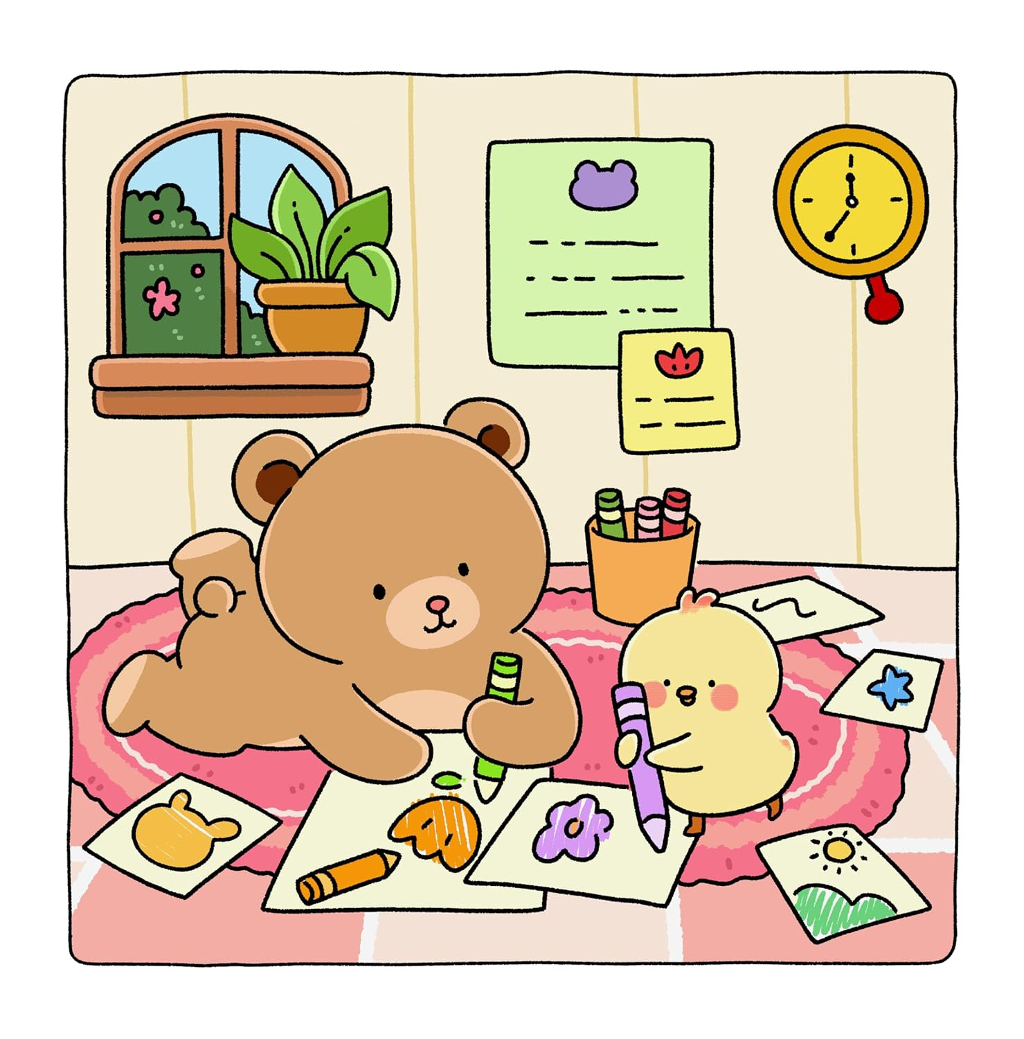 Gummy & Pecky Coloring Book, Vivi Tinta - Imagem 3