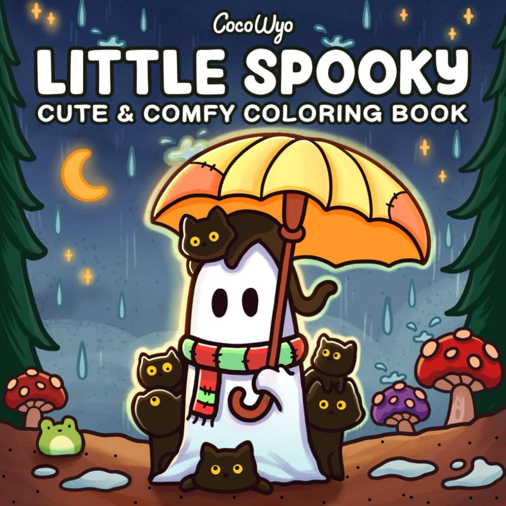 Little Spooky Coloring Book, Coco Wyo
