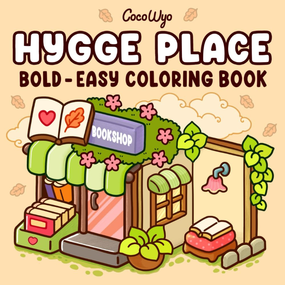 Hygge Place: Coloring Book, Coco Wyo