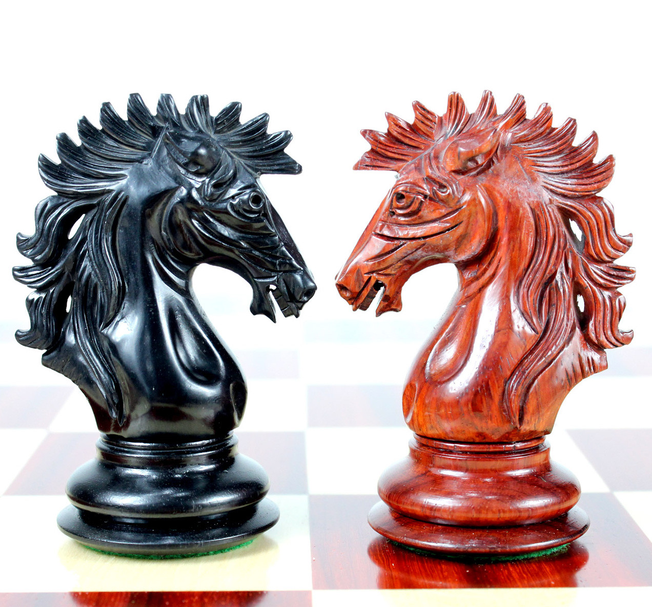 Ébano e Jacarandá Vermelho, Rei 11,5cm