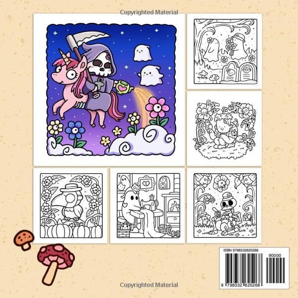 Spooky Cutie: Coloring Book, Coco Wyo - Imagem 2