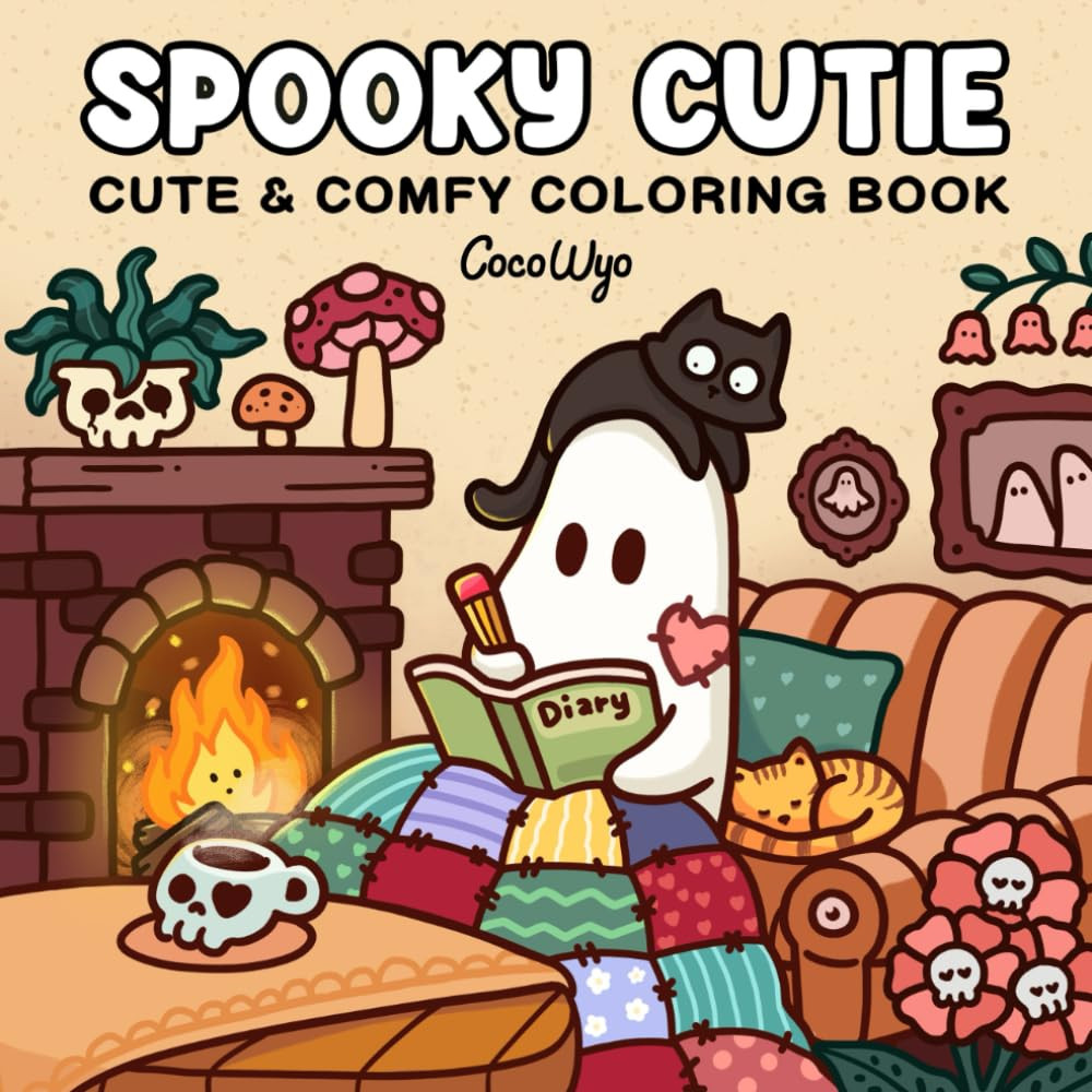 Spooky Cutie: Coloring Book, Coco Wyo