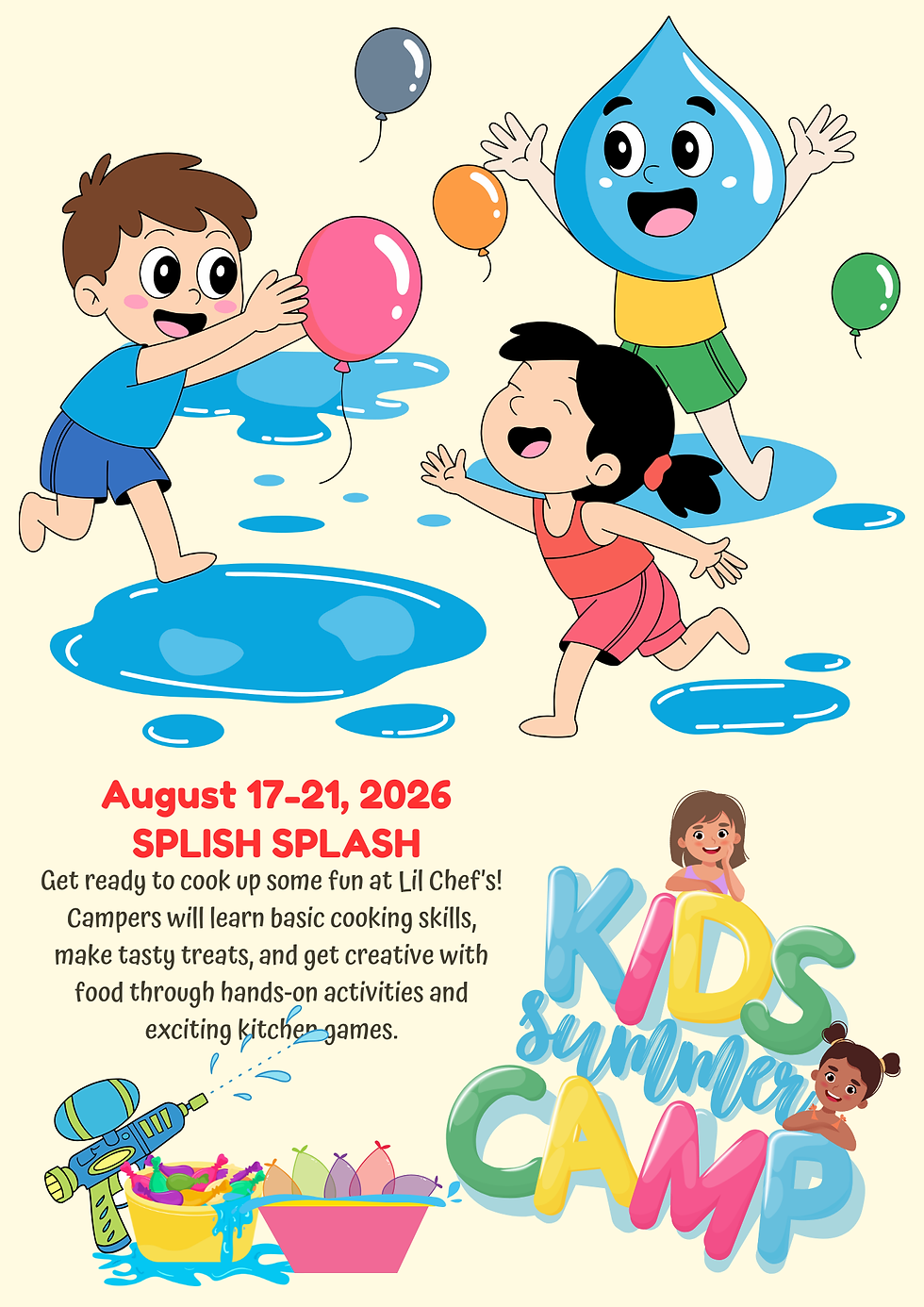 SPLISH SPLASH Summer Camp 