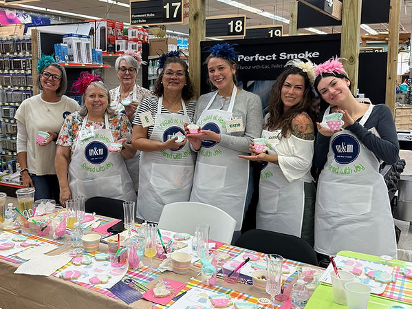 Mother's Day Cookie Decorating Class showcasing favorite cookie