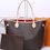 Thumbnail: Fashion Women luxurys designers bags 2pcs/set tote crossbody shoulder