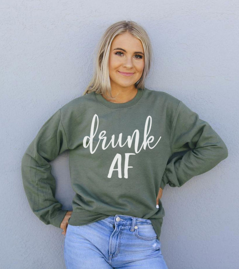 Thumbnail: Drunk AF Sweatshirt