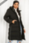 Thumbnail: Hooded Longline Puffer Coat