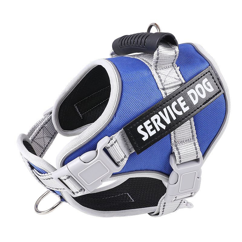 Thumbnail: No Pull Service Dog Vest Harness For Dog & Cat; Breathable Soft Dog Vest