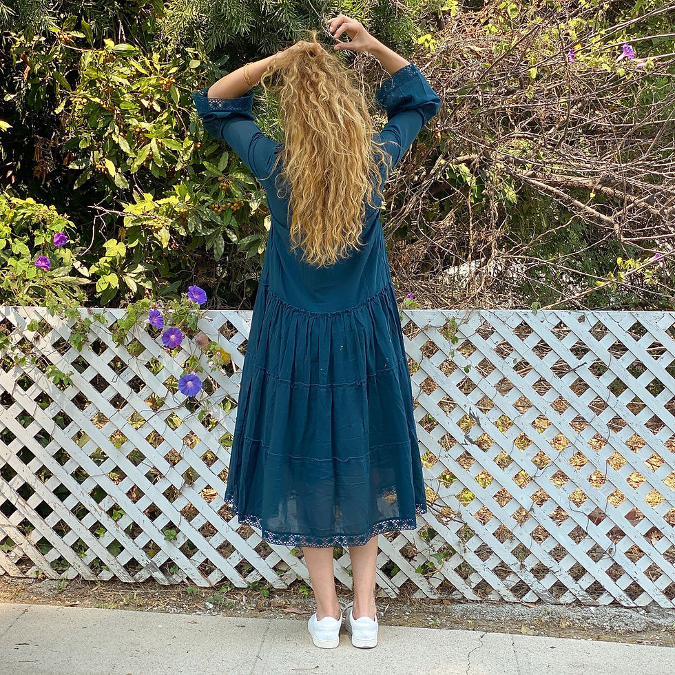 Thumbnail: MIKA MAXI DRESS - NATURAL