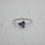 Thumbnail: Amethyst Cluster Sterling Silver Ring
