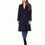 Thumbnail: De La Creme - Women's Mohair Blend Longline Winter Coat
