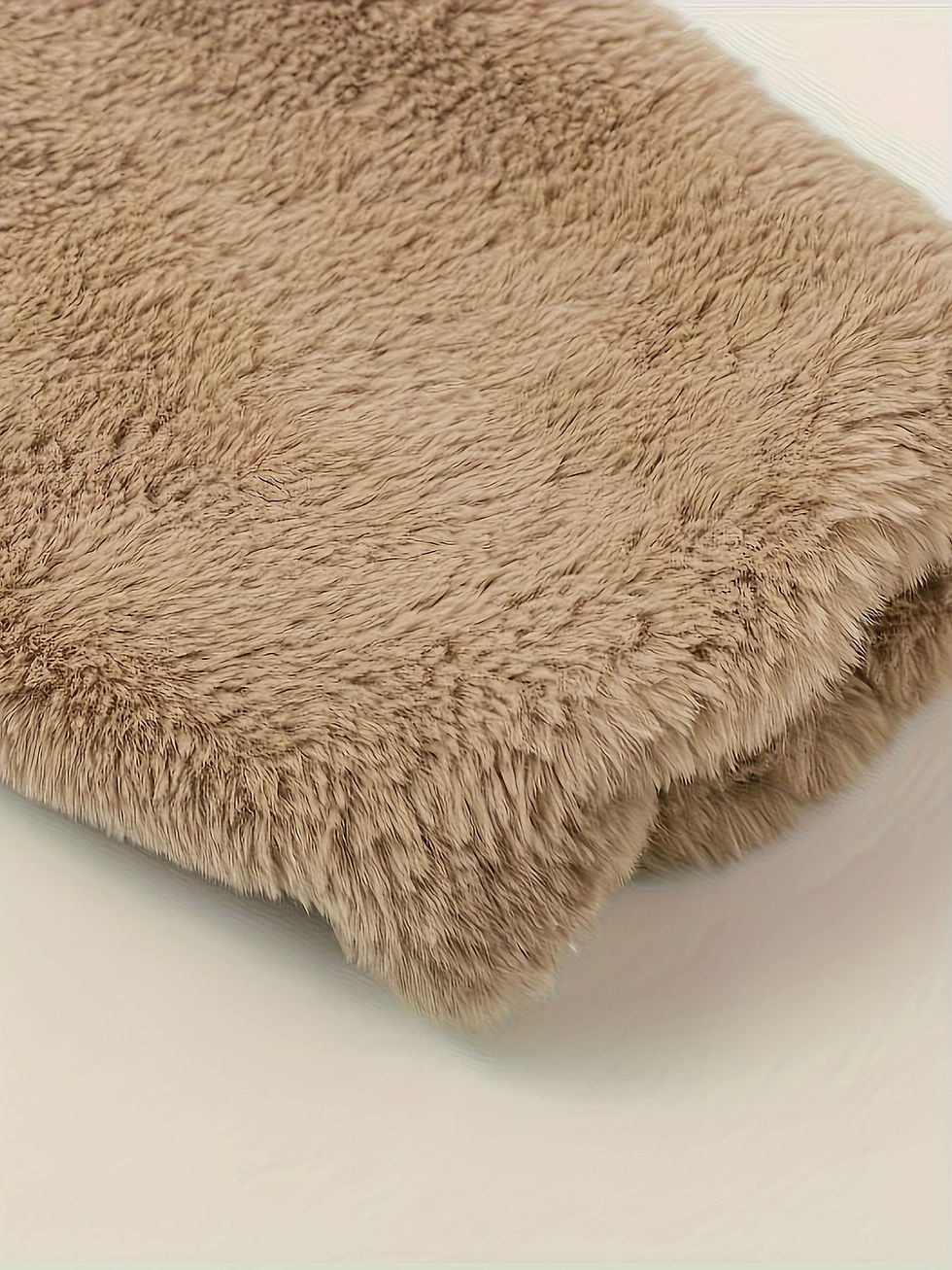 Thumbnail: Solid Zip Up Fuzzy Coat, Casual Long Sleeve Lapel Outwear, Women