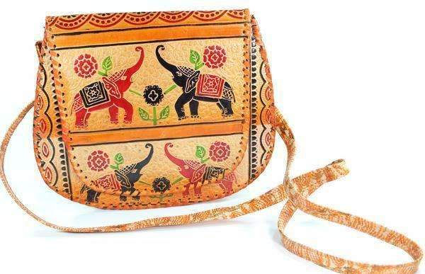 Thumbnail: Trunks Up, Lucky Elephants Purse