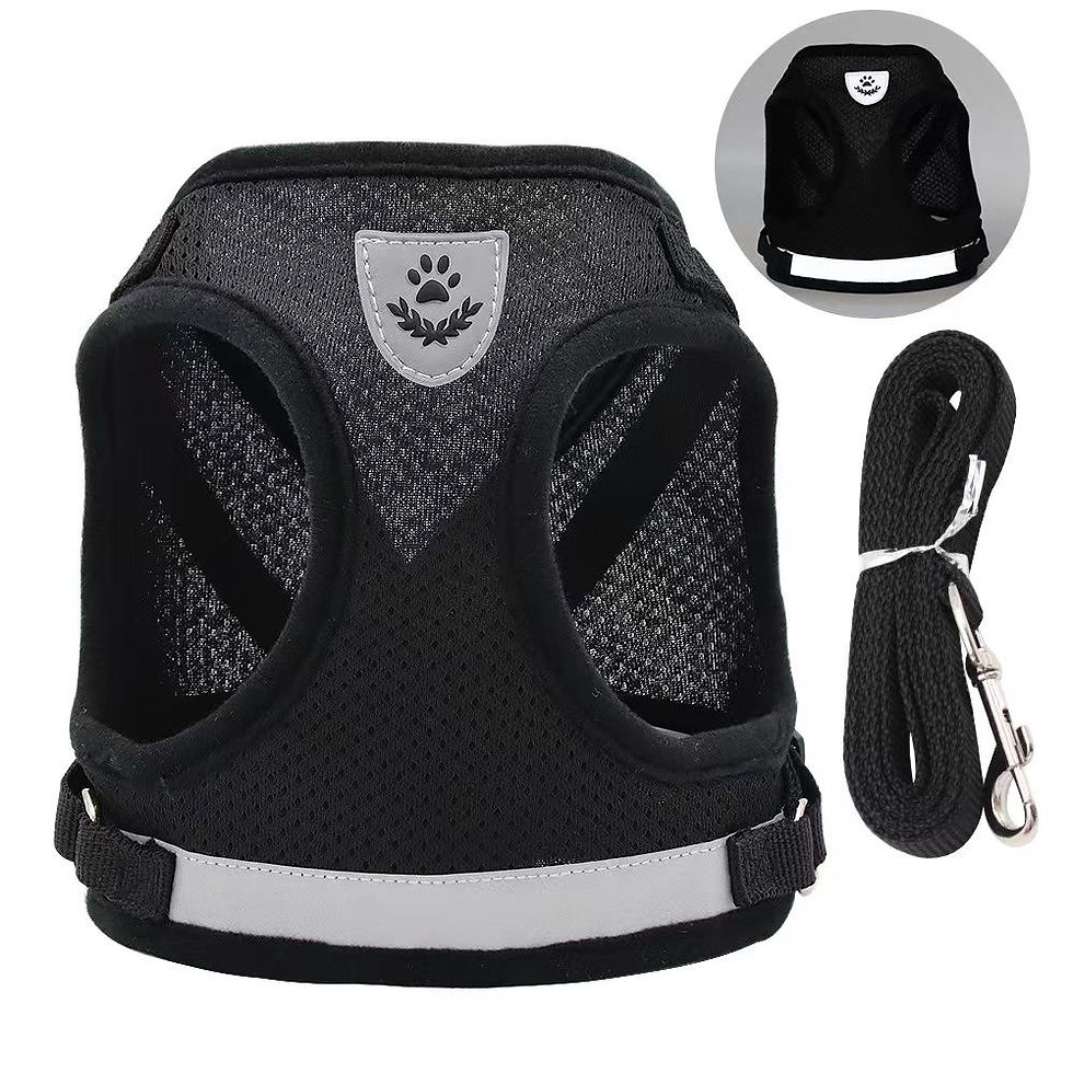 Thumbnail: No Pull Pet Harness Vest For Dog & Cat; Step-in Puppy Harness For 