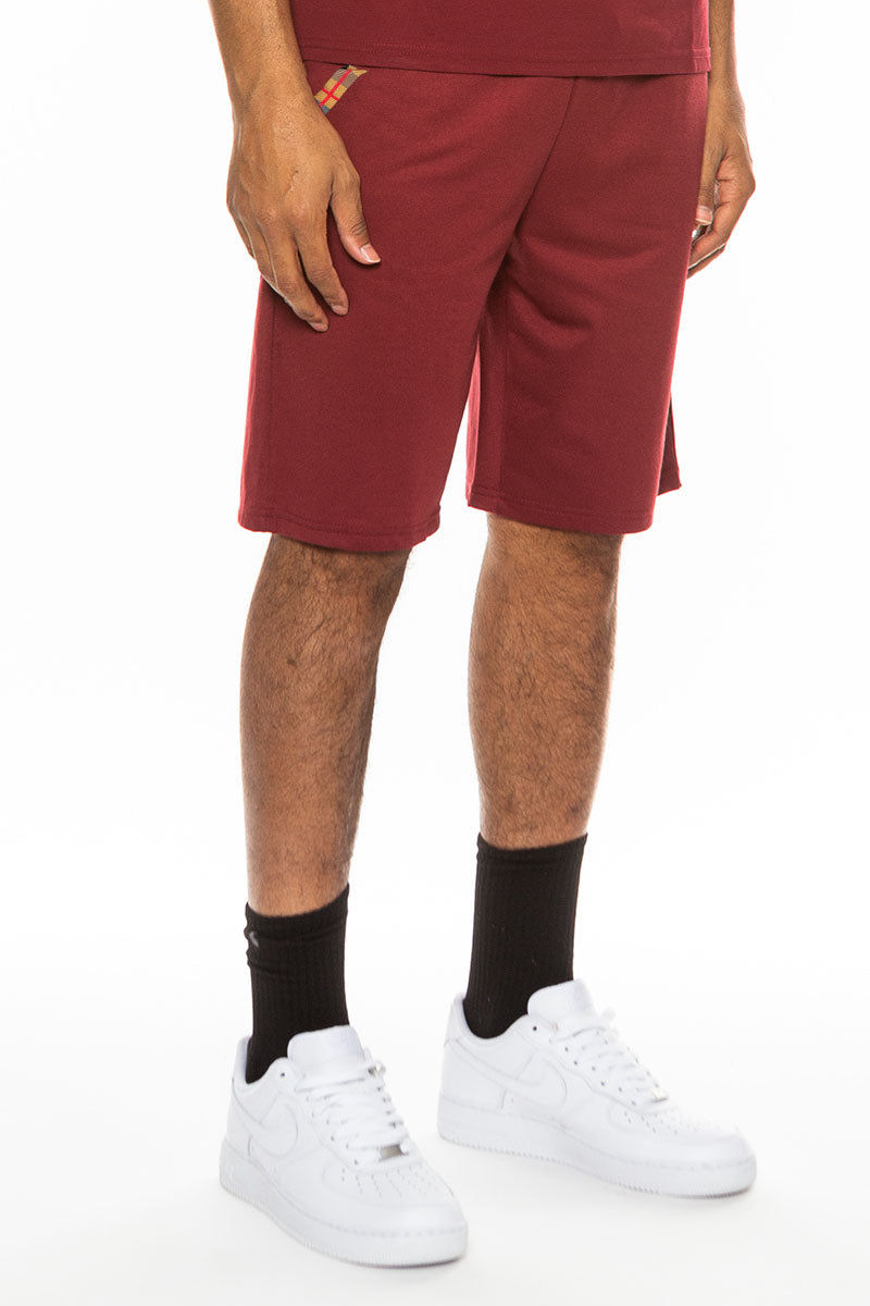 Thumbnail: Checkered Detail Shorts