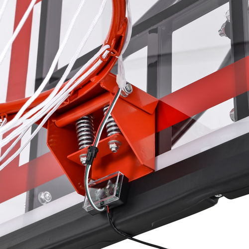 Thumbnail: Basketball Hoop Basketball System 7.5ft-10ft Height Adjustable