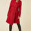 Thumbnail: De La Creme Womens Wool Blend Large Lapel Duster Coat
