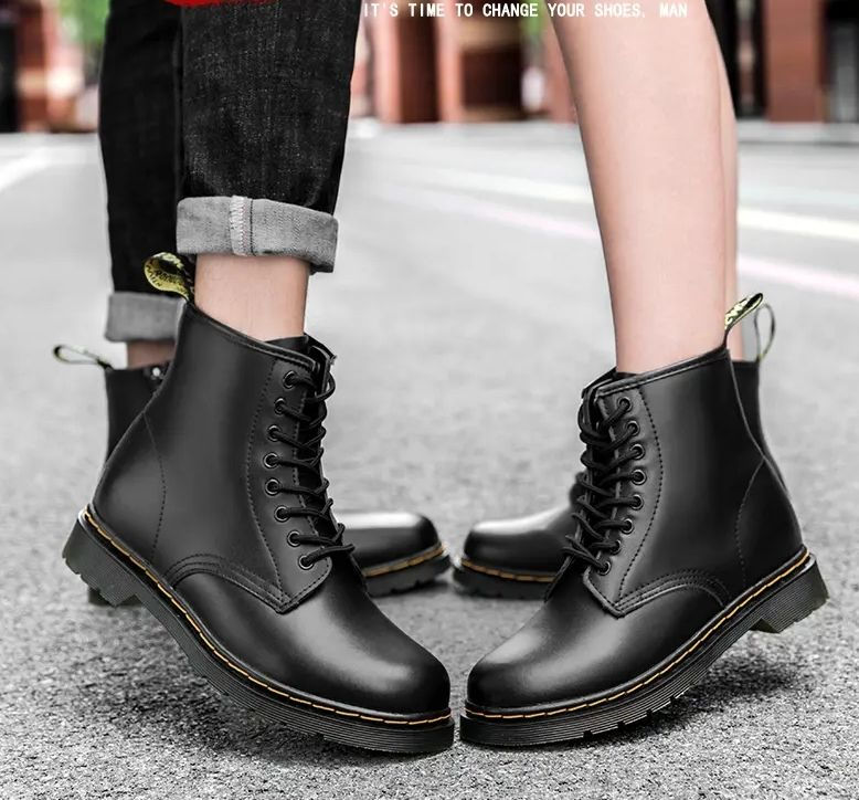 Thumbnail: Autumn men's and women's new comfortable Martin boots fashion 