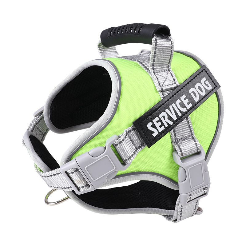 Thumbnail: No Pull Service Dog Vest Harness For Dog & Cat; Breathable Soft Dog Vest