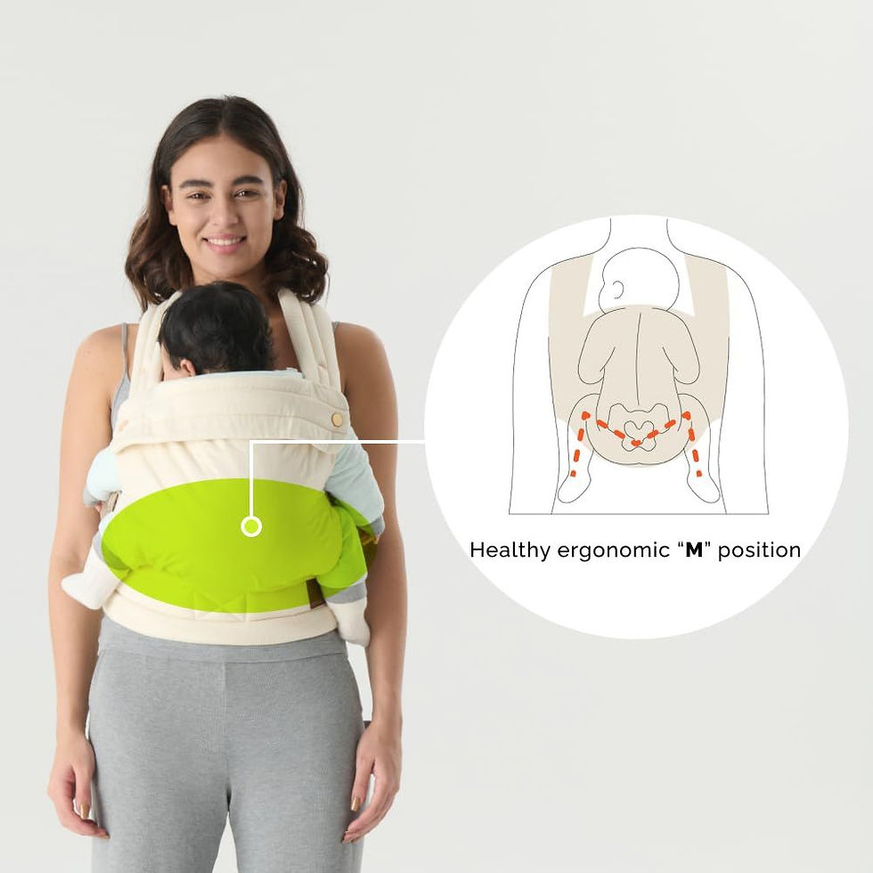 Thumbnail: Carrier Newborn to Toddler, Lightweight & Breathable Cotton Infant Carrier 