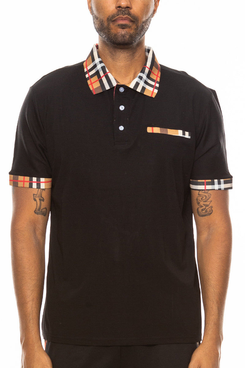 Thumbnail: Checkered Detail Polo