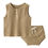 Thumbnail: Baby Soft Cotton Sleeveless Vest With Shorts Sets