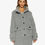 Thumbnail: Julie High Neck Borg Teddy Coat