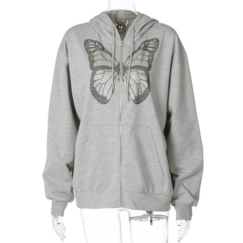 Thumbnail:  Autumn Women Tracksuit Korean Fashion Y2k Thin Zipper Long Sleeve Casual 