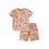 Thumbnail: Summer Baby Kids Boys Dinosaur Cartoon Pattern T-Shirt And Shorts