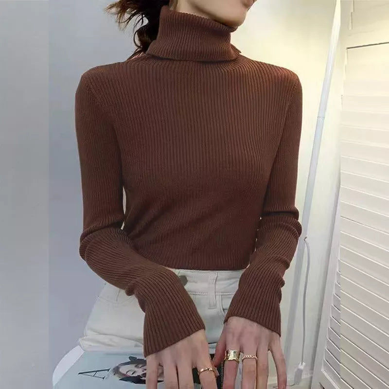 Thumbnail: Simple Turtleneck Sweater