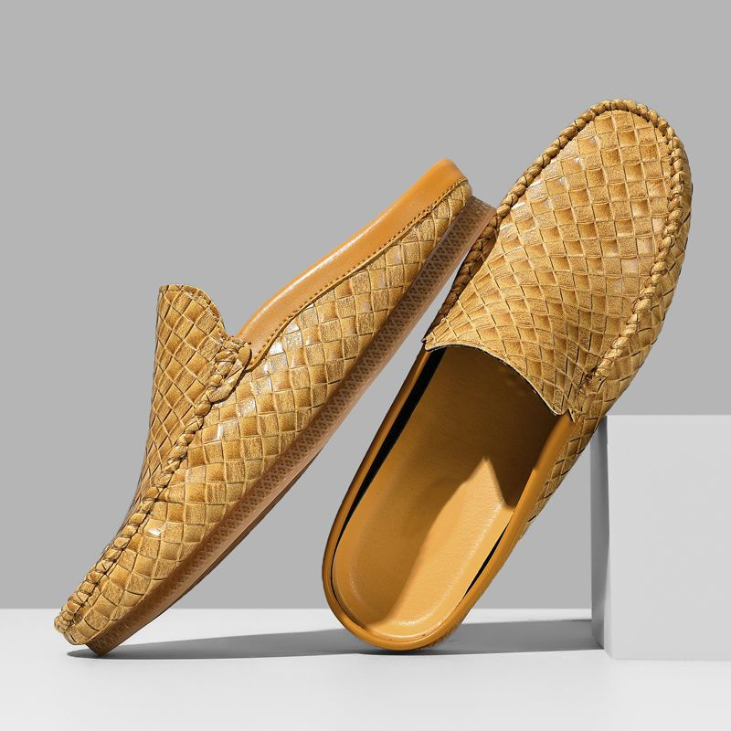 Thumbnail: Big size Beanie Shoes Men's Shoes Driving Shoes Casual men's loafers size 39-45