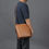 Thumbnail: Jersey Leather Crossbody Bag