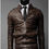 Thumbnail: Mens PU Leather Jacket Fashion Coats for Male Business Wear Clothing