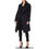 Thumbnail: De La Creme Womens Wool Blend Large Lapel Duster Coat
