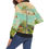 Thumbnail: DANDELIONS All Over Print Bomber Jacket for Women