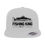 Thumbnail: Fishing King Embroidered Flat Bill Cap