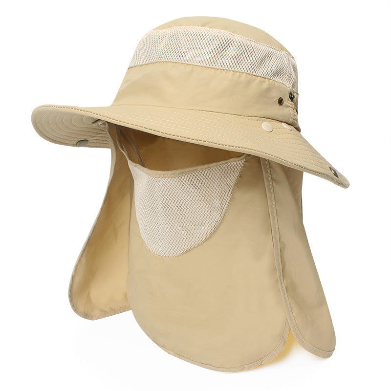 Thumbnail: Windproof Sunscreen Summer Cycling Fishing Hat