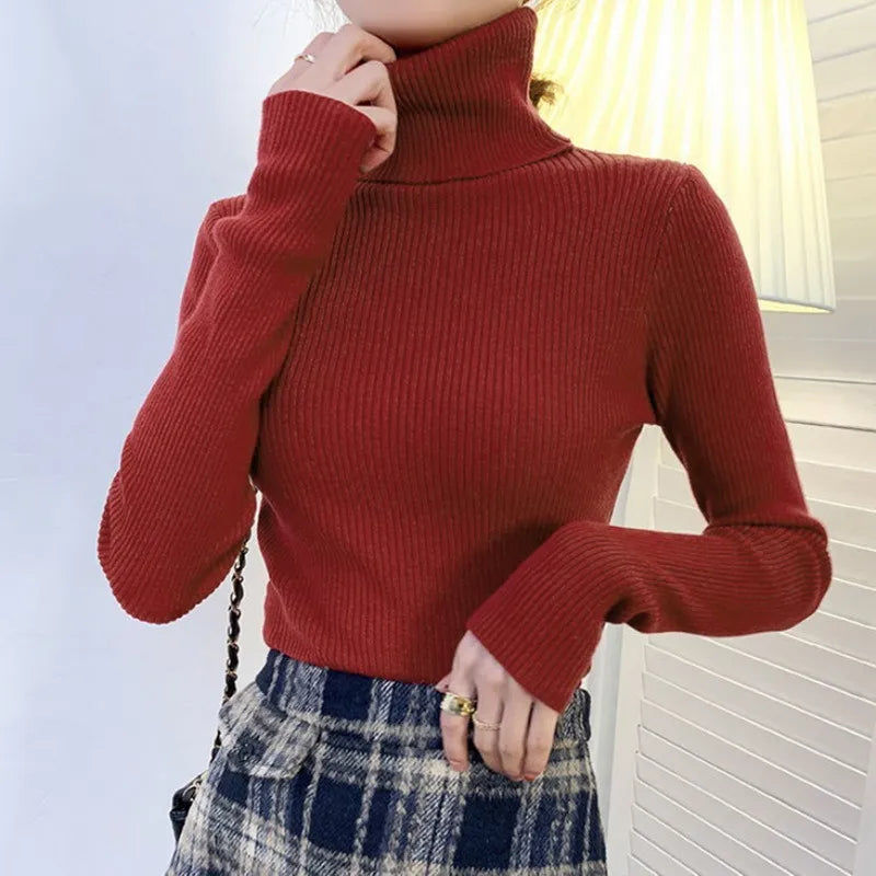 Thumbnail: Simple Turtleneck Sweater
