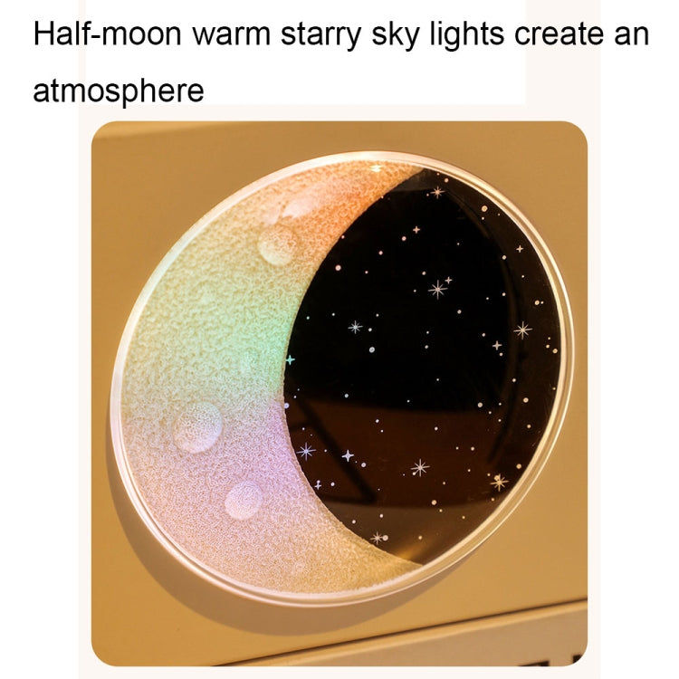 Thumbnail: Moon Starry Sky Atmosphere Light Bluetooth Speaker Vinyl Record