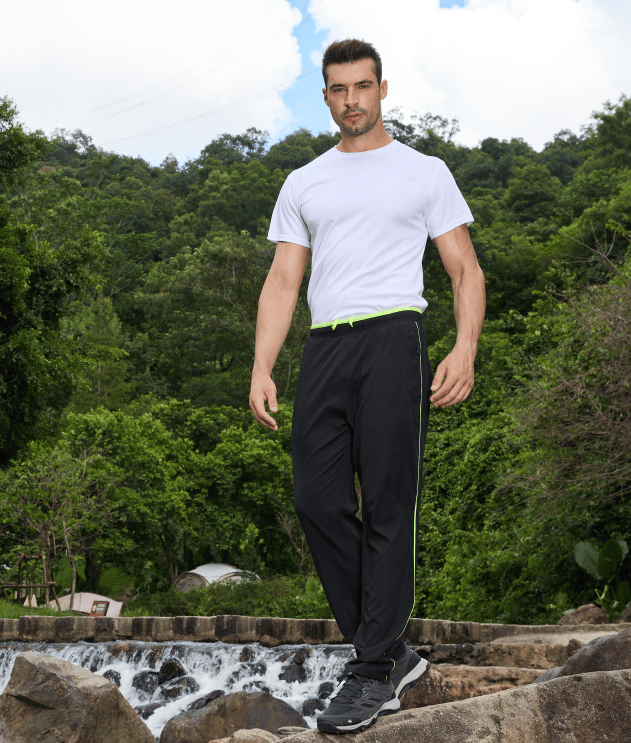 Thumbnail: Men's Sweatpants, High-Performance Lightweight Long Pants 