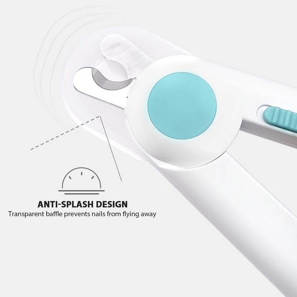 Thumbnail: LED Pet Nail Clipper Scissors Dog Cat Nail Toe Claw Trimmer