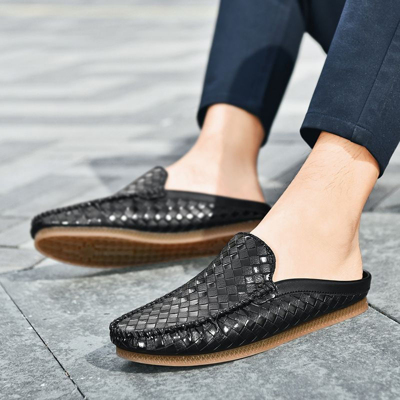 Thumbnail: Big size Beanie Shoes Men's Shoes Driving Shoes Casual men's loafers size 39-45