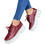 Thumbnail: Thick Heel Flat Platform Oxford Women Shoes Pink/Red/Black