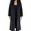 Thumbnail: De La Creme - Womens Iconic Faux Fur Hooded Long Coat