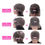 Thumbnail: Kinky Straight 13x6 Transparent Lace Frontal Brazilian Human Hair Wigs