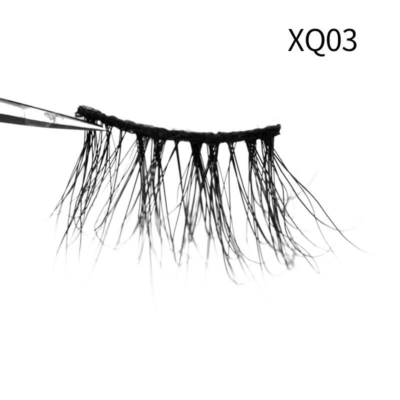 Thumbnail: Zachte Nertsen Wimpers 3D Krul se Wimper Rommelig Cross Lash Groothandel