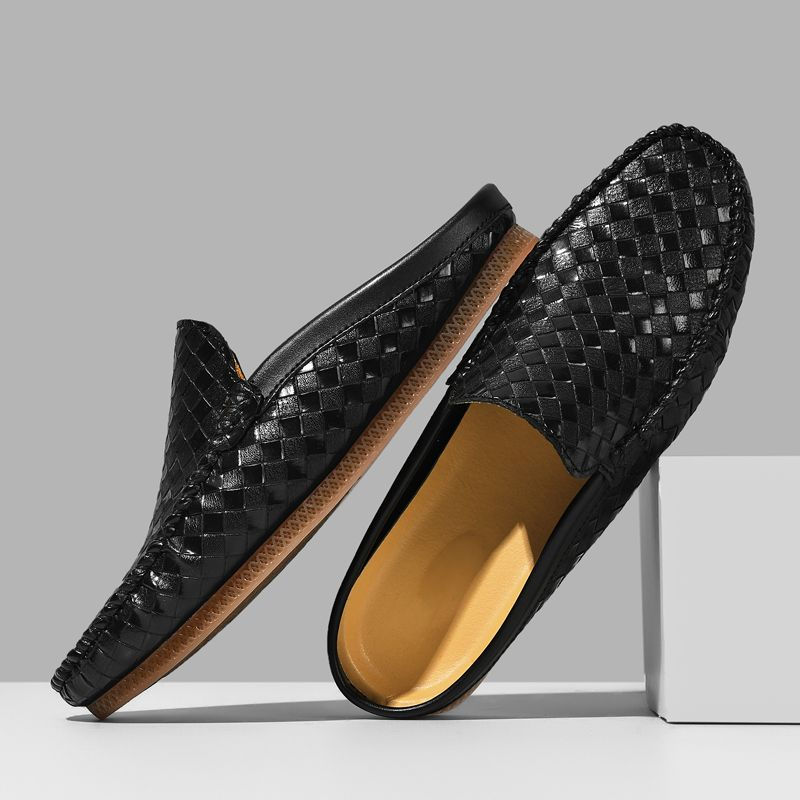 Thumbnail: Big size Beanie Shoes Men's Shoes Driving Shoes Casual men's loafers size 39-45