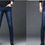 Thumbnail: Men Slim Mid Rise Jeans  pack of 2 DARK BLUE 28