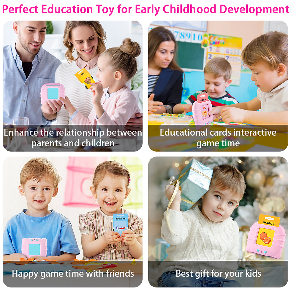 Thumbnail: Childhood Early Intelligent Education Talking Flash Cards Toy