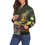 Thumbnail: THE FLOWERS OF THE QUEEN All Over Print Bomber Jacket for Women